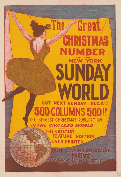 The New York Sunday World the great Christmas number. (1896)