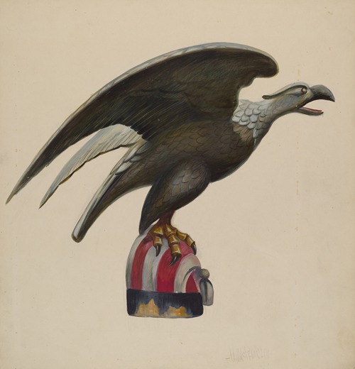 Pilot House Figure (Eagle)