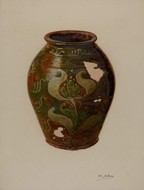 Pa. German Jar