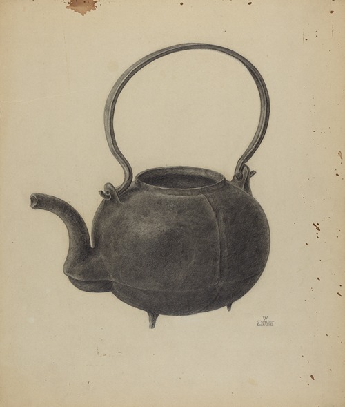 Cast Iron Tea Kettle