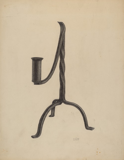 Three Legged Candlestick
