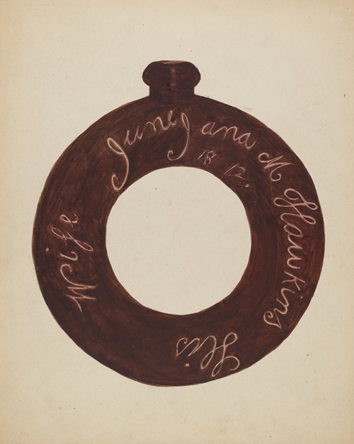 Pottery Bottle
