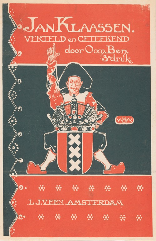 Bandontwerp voor; Oom Ben, Jan Klaassen, 1913