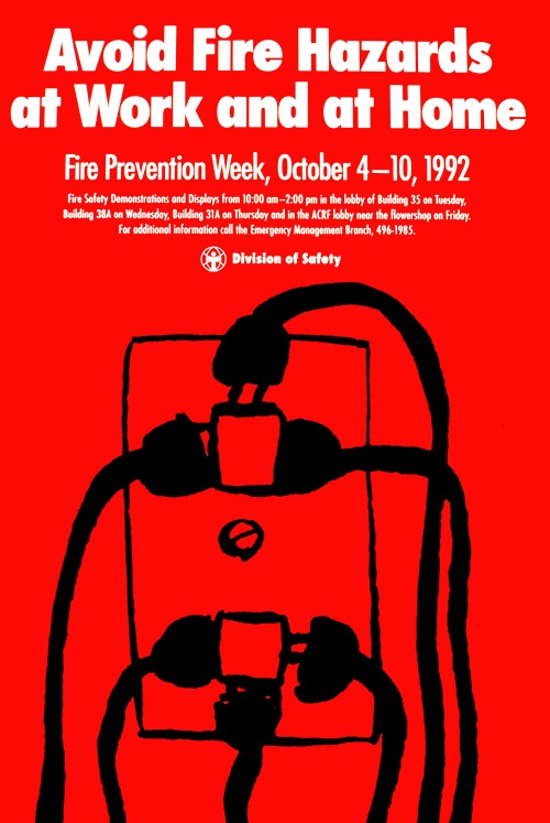 Avoid fire hazards at work and at home (1992)