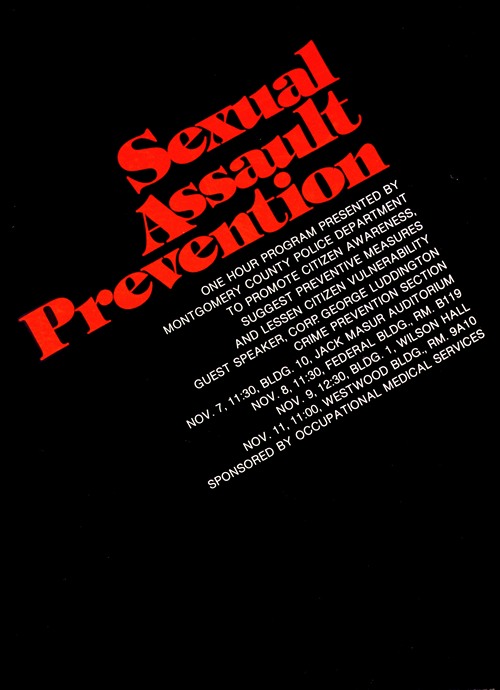 Sexual assault prevention