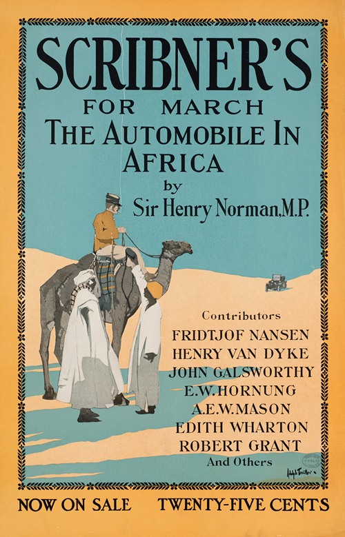 Scribner’s for March, the automobile in Africa by Sir Henry Norman, MP