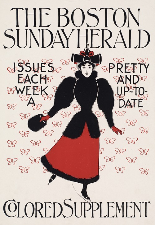 The Boston Sunday herald colored supplement