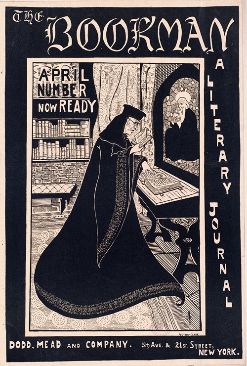 The bookman, a literary journal. April number now ready (ca. 1890-1920)