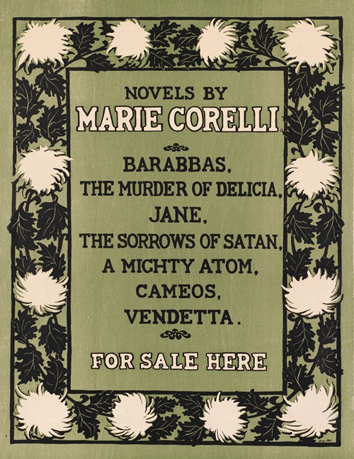 Novels by Marie Corelli (ca. 1890-1920)