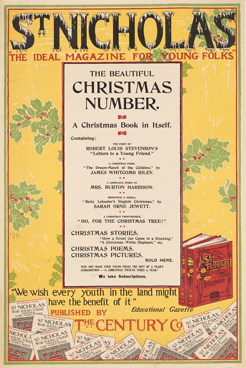 St. Nicholas, the beautiful Christmas number. (1895)