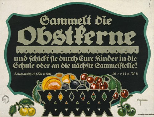Sammelt die Obstkerne und schickt sie durch Eure Kinder in die Schule oder an die nächsten Sammelstelle!