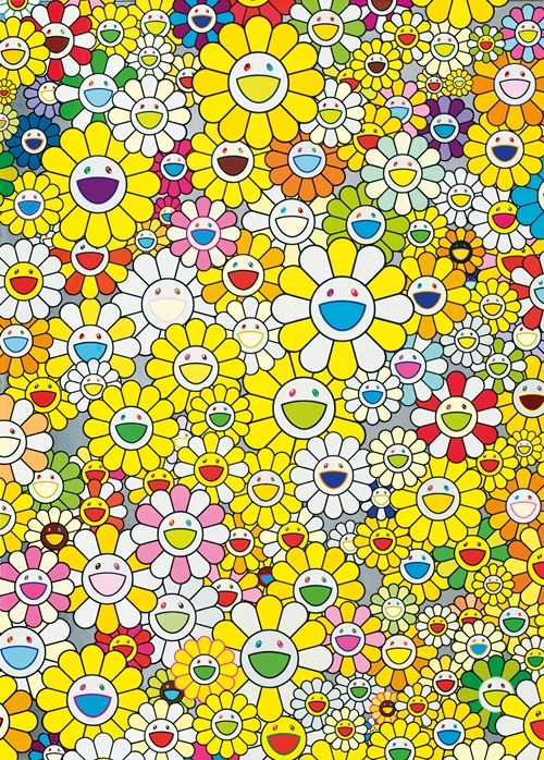 Eye Love Superflat by Takashi Murakami - Artvee