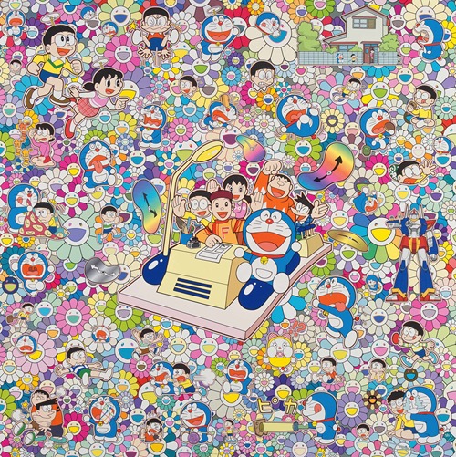 Eye Love Superflat by Takashi Murakami - Artvee