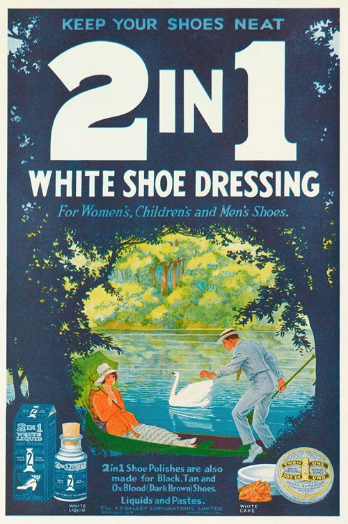 2in1 White Shoe Dressing (1919)