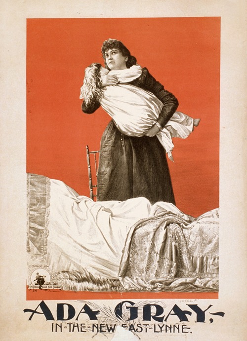 Ada Gray in the new East Lynne (1894)