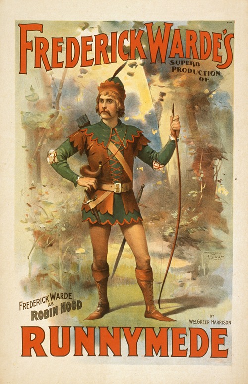 Frederick Warde’s superb production of Runnymede by Wm. Greer Harrison.