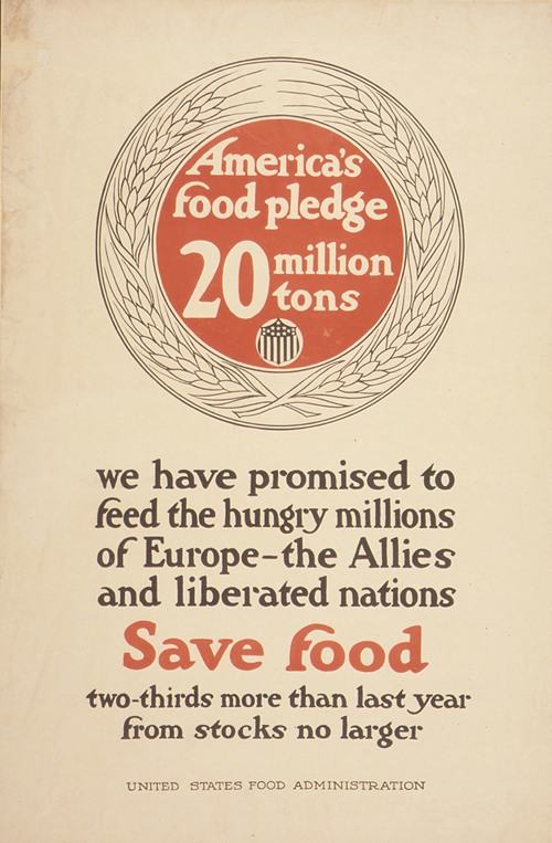 America’s Food Pledge 20 Million tons