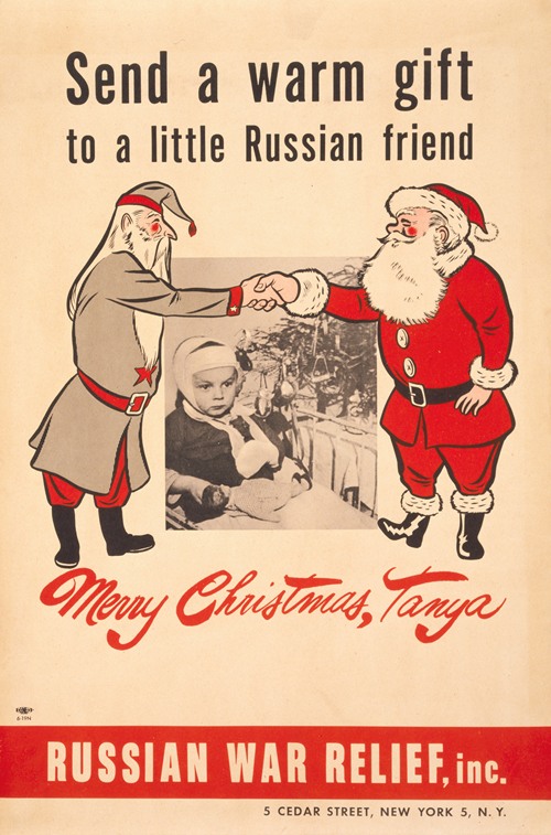 Send a warm gift to a little Russian friend