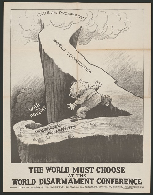 The world must choose at the world disarmament conference (1930)