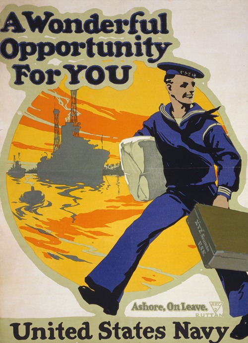 A wonderful opportunity for you-United States Navy (1917)