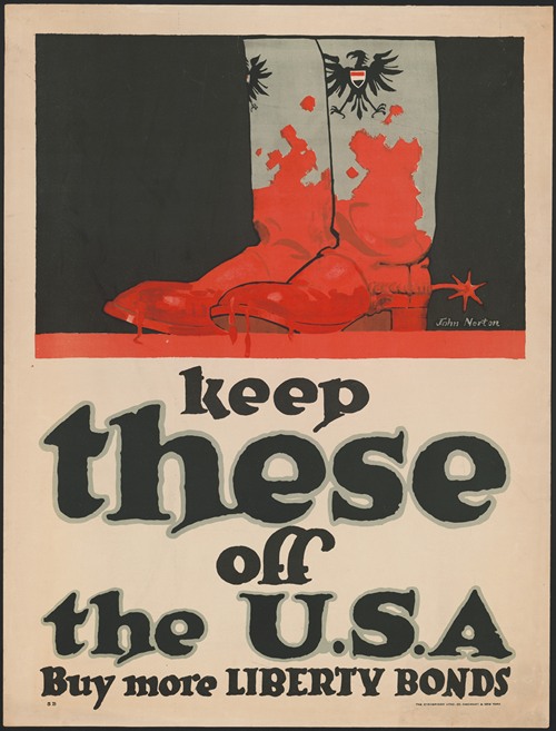 Keep these off the U.S.A. - Buy more Liberty Bonds (1918)