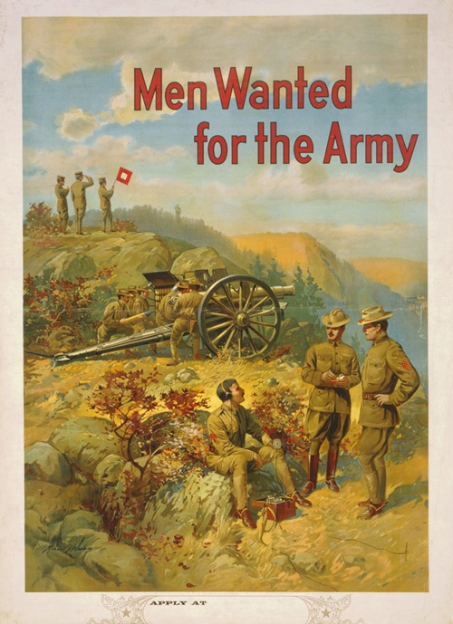 Men wanted for the army (1910)