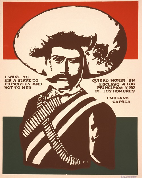 I want to die a slave to principles and not to men = Quiero morir un esclavo a los principios y no de los hombres