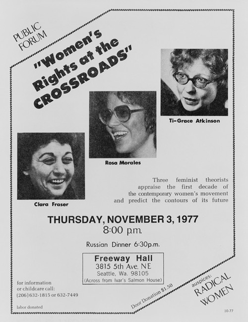 Public forum; women’s rights at the crossroads