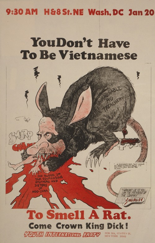 You don’t have to be Vietnamese to smell a rat. Come crown King Dick!