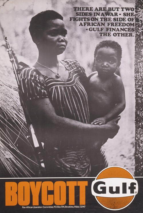 There are but two sides in a war; She fights on the side of African freedom, Gulf finances the other ; Boycott Gulf