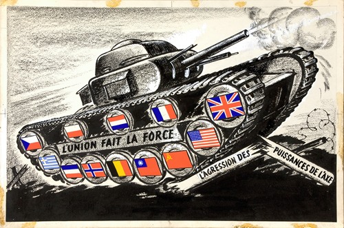 L’Union faite la force. L’Agression des puissances de l’Axe