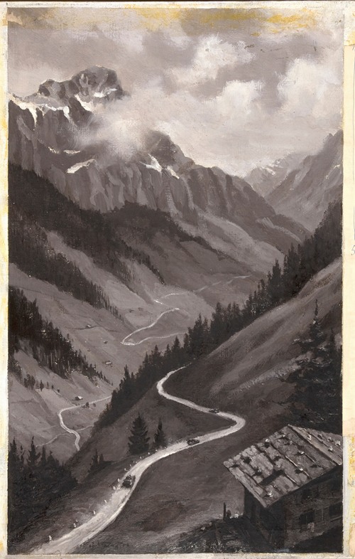 Mountain road, Army transport