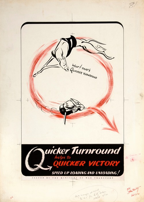 Quicker turnround helps to quicker victory. Speed up loading and unloading! 5 (1939-1946)