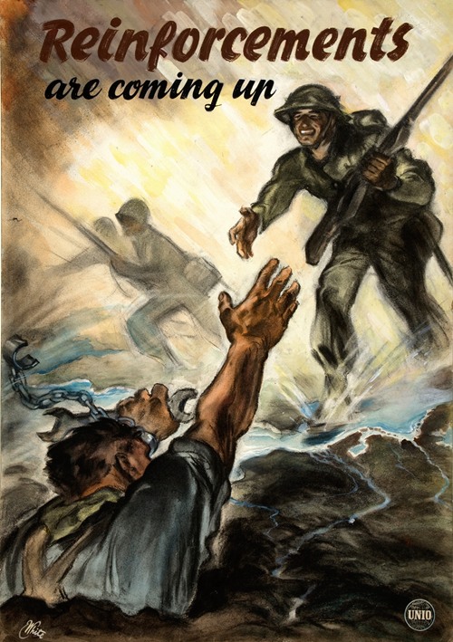 Reinforcements are coming up