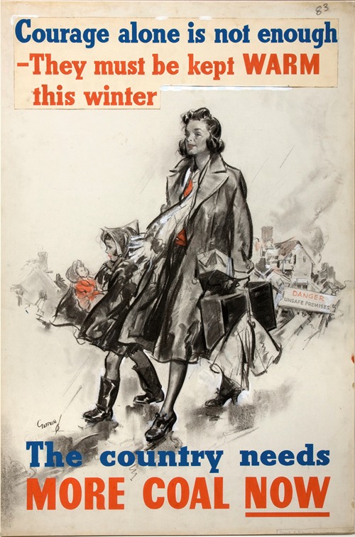 Courage alone is not enough – they must be kept warm this winter. The country needs more coal now