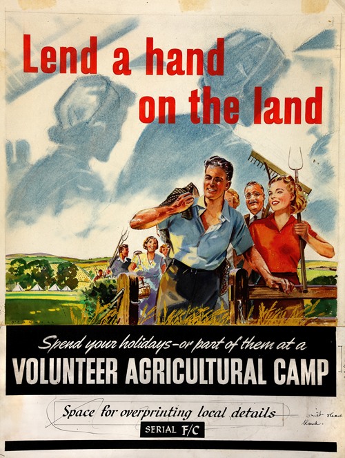 Lend a hand on the land. Spend your holidays – or part of them at a Volunteer Agricultural Camp