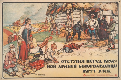White Troops Burn Bread