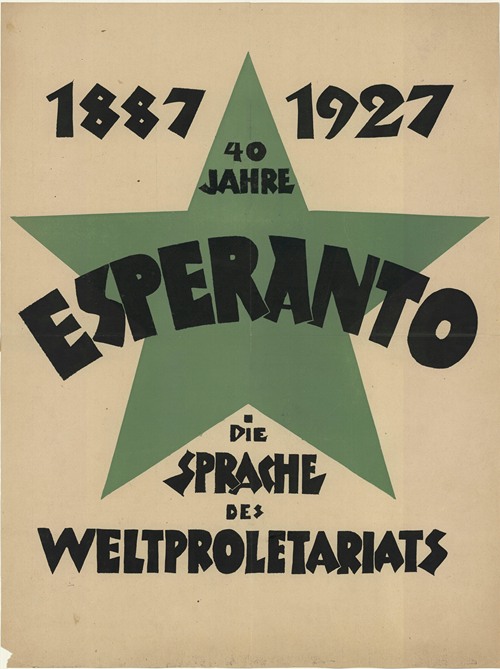 40 Jahre Esperanto – 1887 – 1927, die Sprache des Weltproletariats