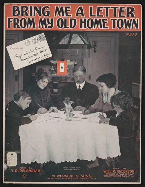 Bring me a letter from my old home town
