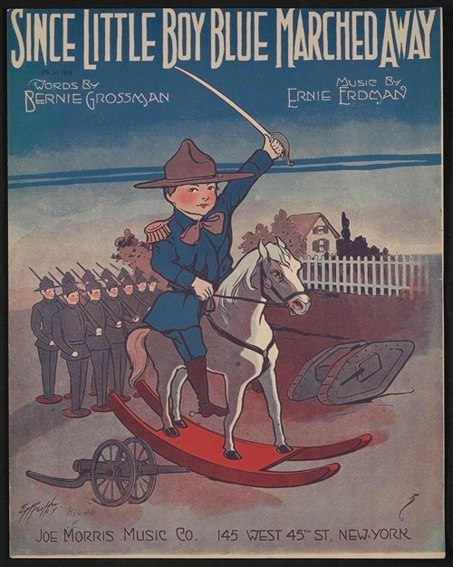 Since little boy blue marched away