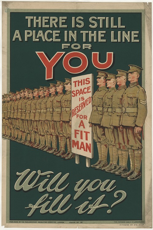 There is still a place in the line for you