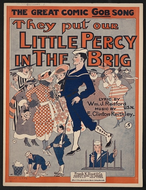They put our little Percy in the brig the great comic gob song