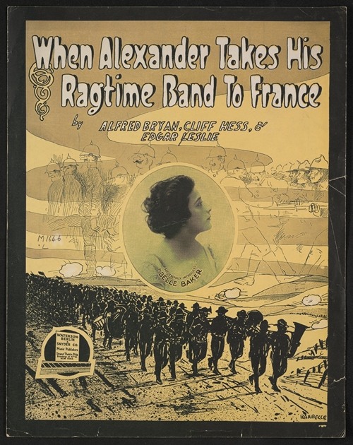 When Alexander takes his ragtime band to France