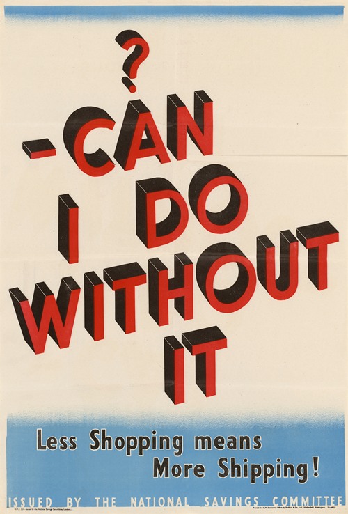 Can I Do Without It – Less Shopping Means More Shipping!