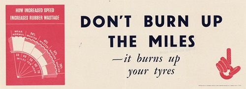 Don’t Burn Up the Miles – It Burns Up Your Tyres