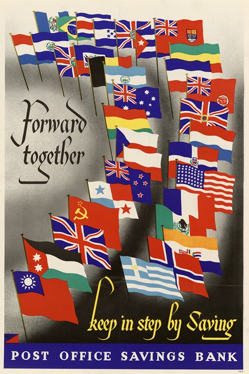 Forward Together – Keep in Step by Saving – Post Office Savings Bank