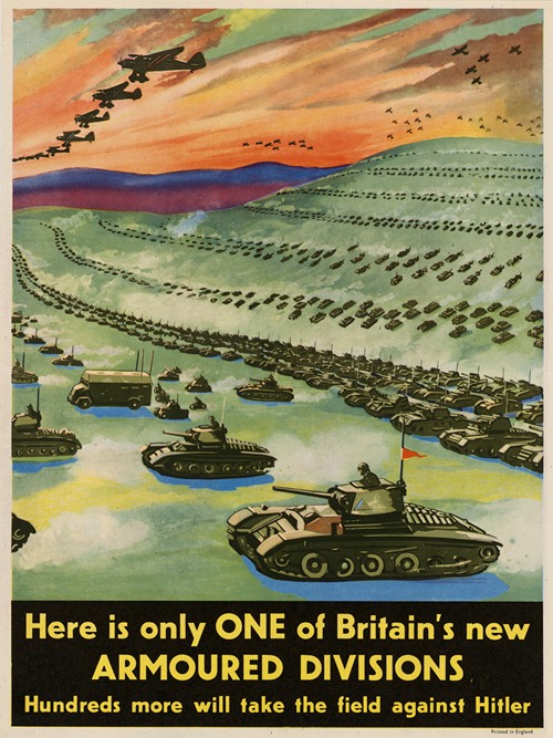 Here is Only One of Britain’s New Armoured Divisions