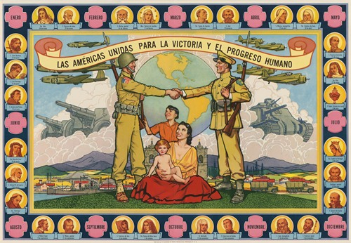 Las Americas Unidas Para La Victoria Y El Progreso Humano