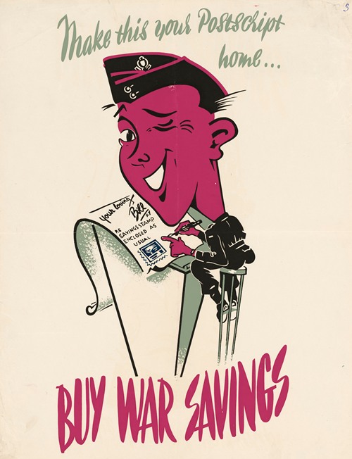 Make this Your Postscript Home – Buy War Savings