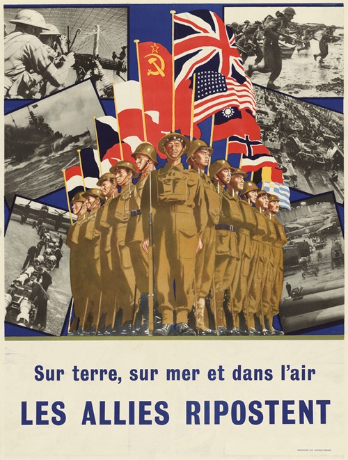 Sur terre, sur Mer et dans l’Air Les Alliés Ripostent